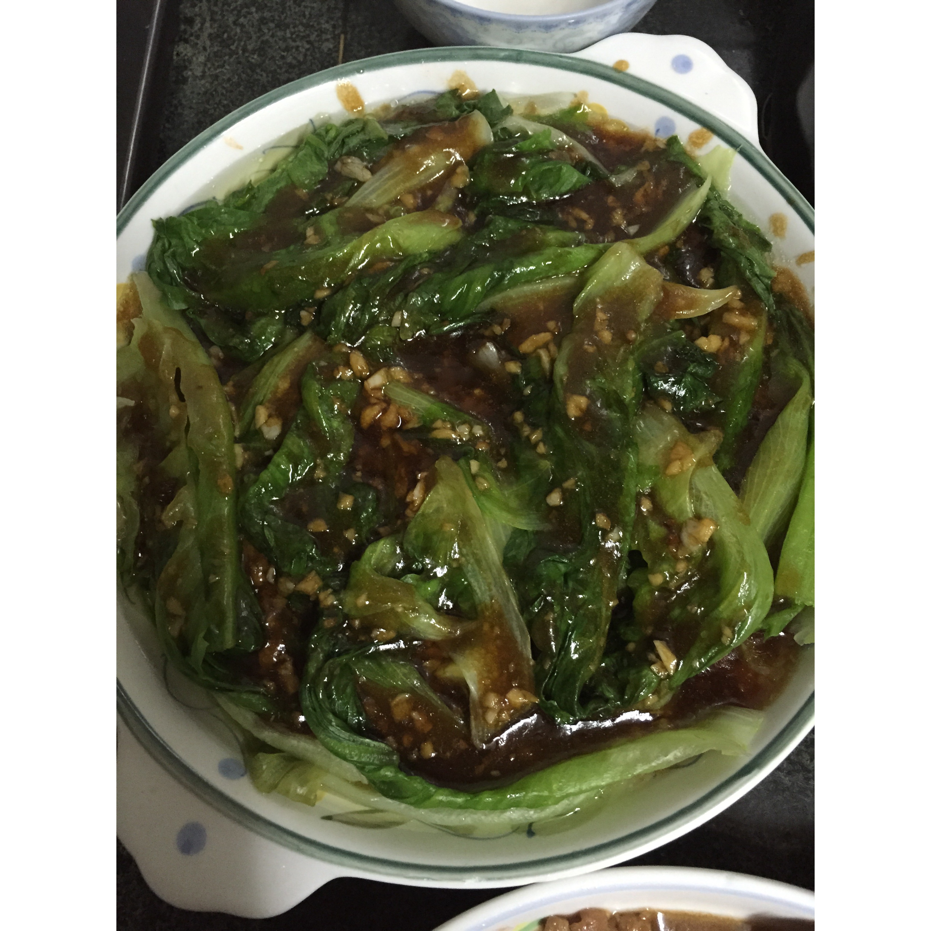 家常菜 蚝油生菜