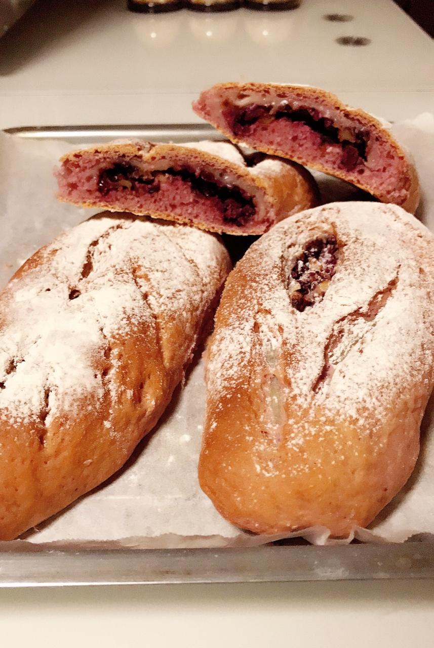 梦幻紫麻薯软欧包