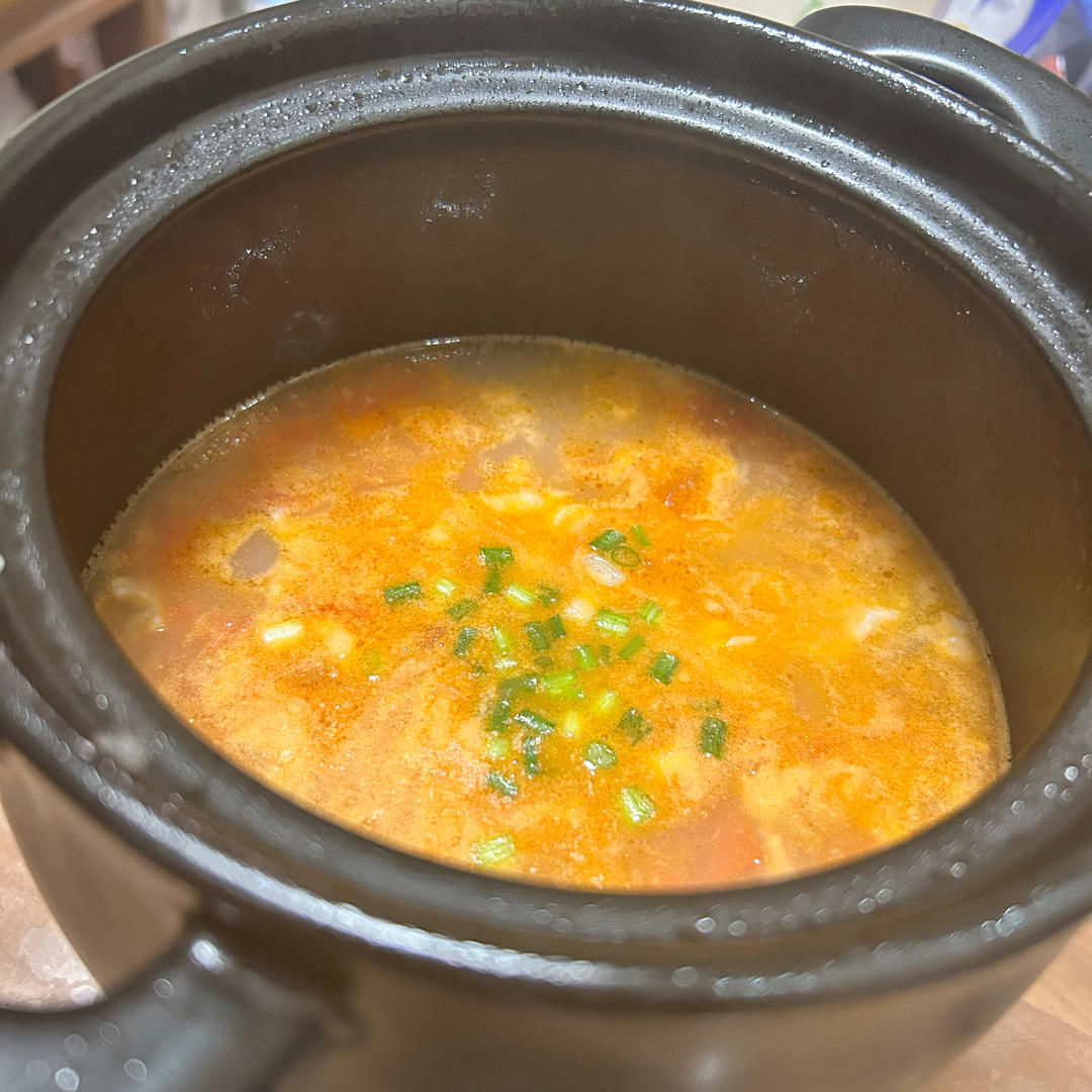 🍅开胃的番茄滑肉片汤