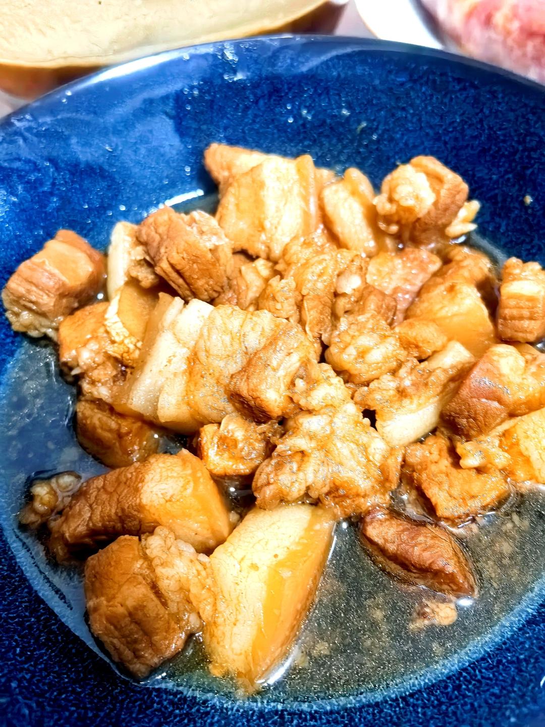 不焯水不放油的家常红烧肉