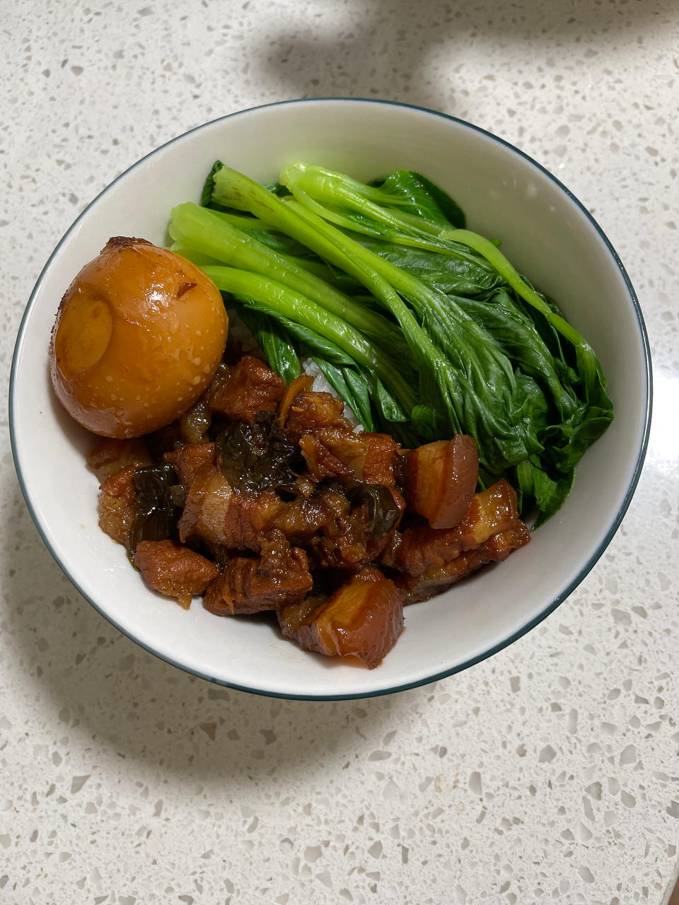 台式无油无香料卤肉饭（小白料理）