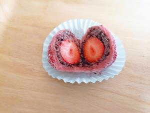 高颜值的草莓和菓子、🍓大福，少女心必备的做法 步骤14