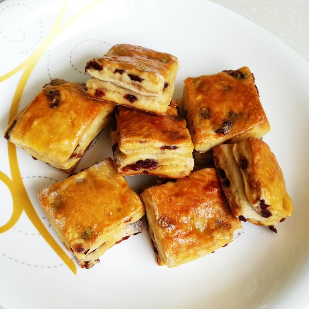 蔓越莓优格小面包块