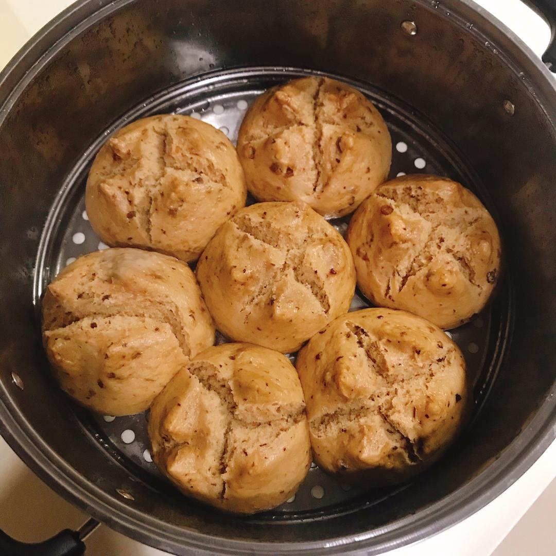 红糖红枣开花馒头（一次性发酵）