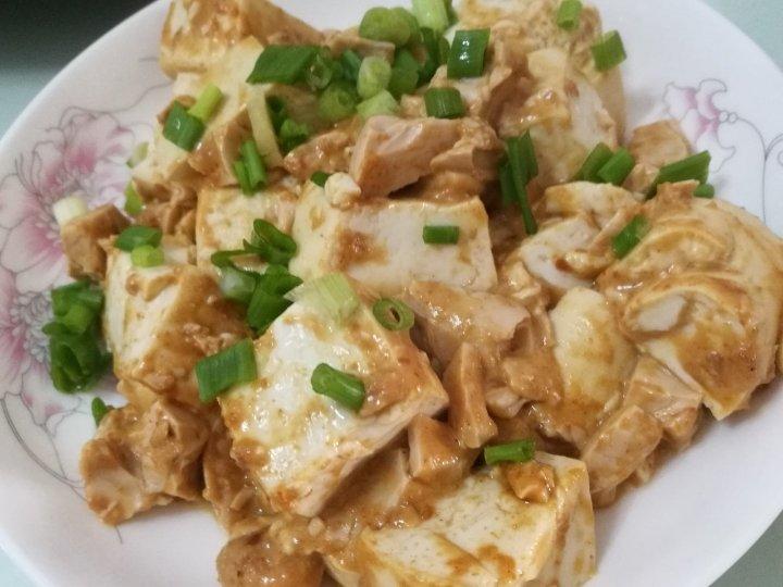 咸蛋黄炖豆腐，浓郁鲜香