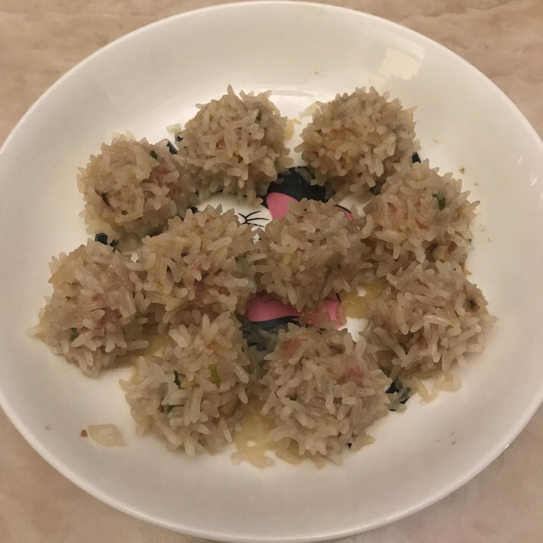 蒸糯米丸子