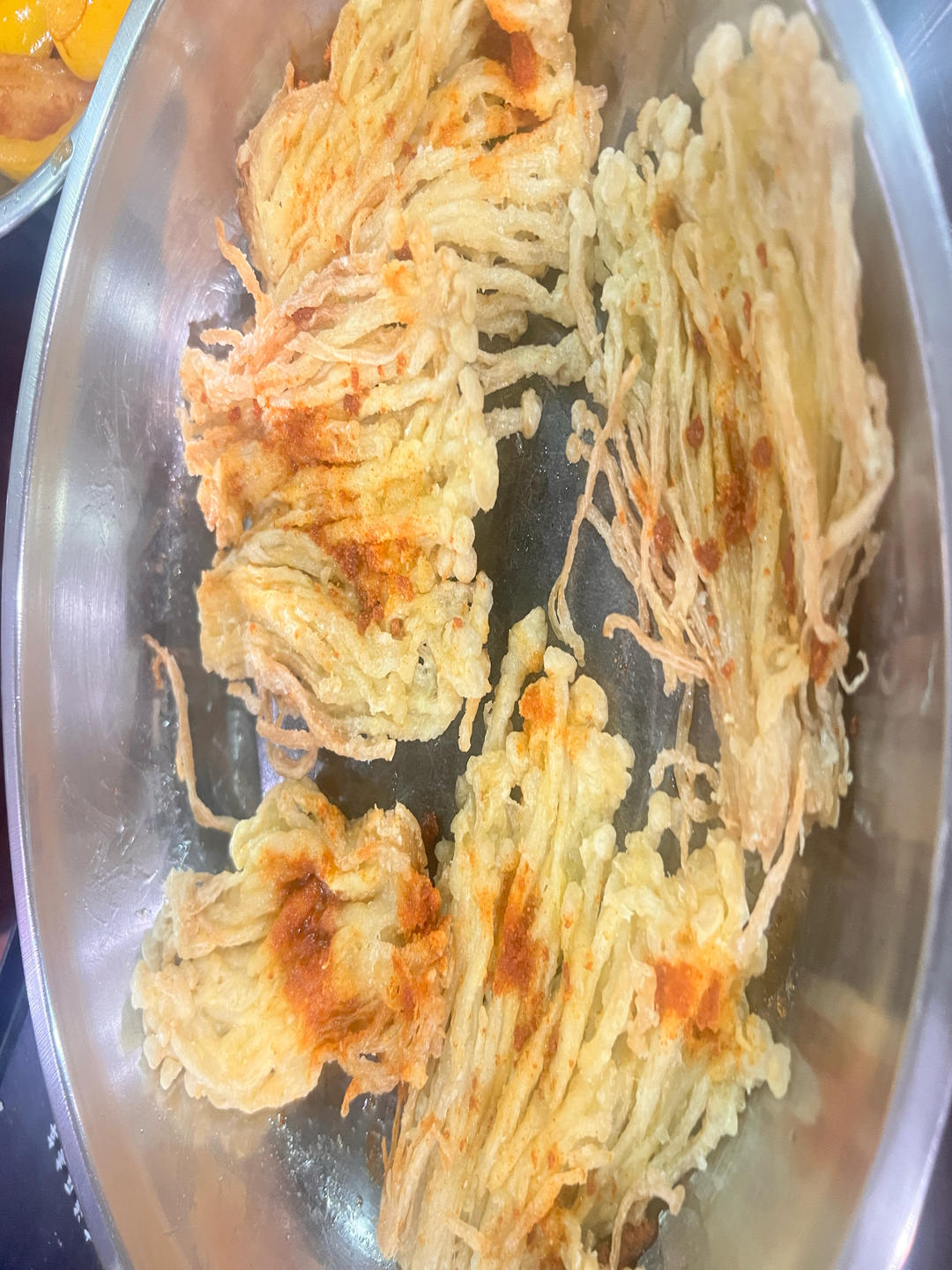 油炸椒盐金针菇