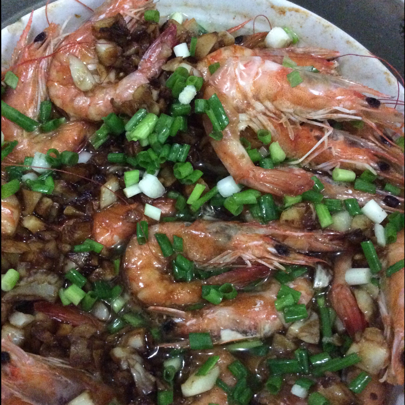蒜蓉粉丝蒸虾