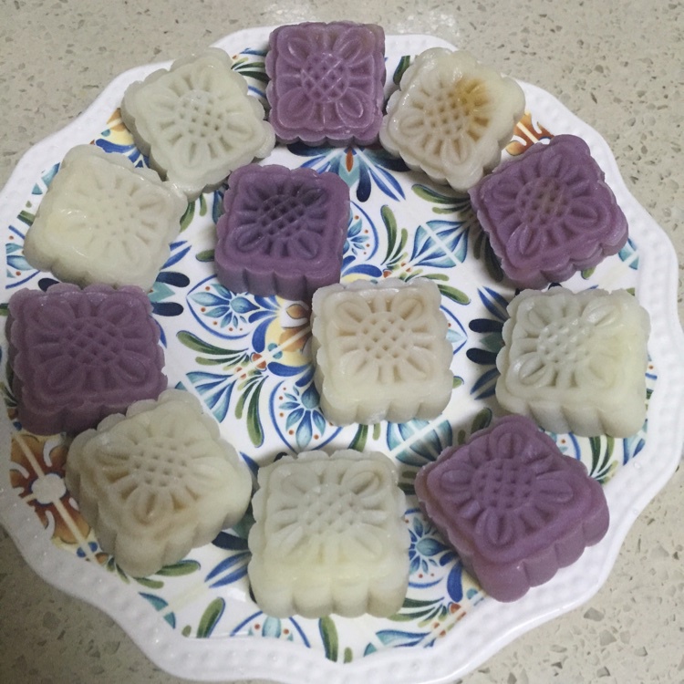 冰皮豆沙月饼