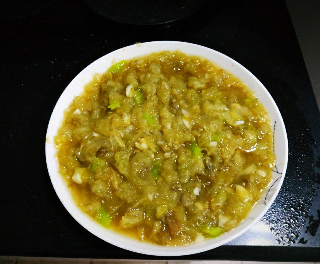 凉拌茄泥