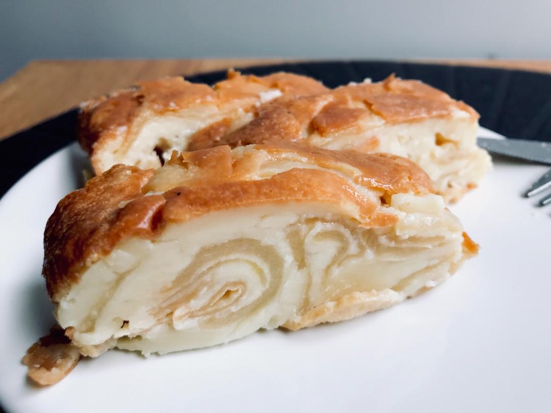 风靡法国的苹果隐形蛋糕