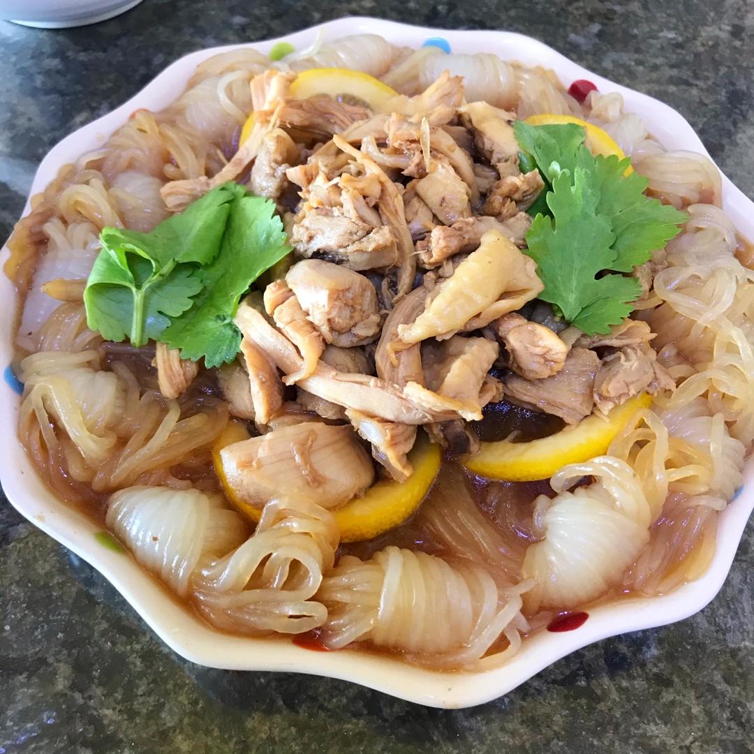 无敌爽口💯凉拌柠檬手撕鸡