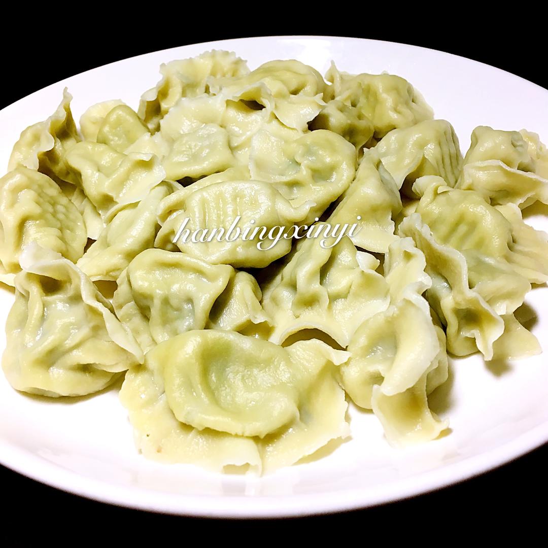 茼蒿猪肉馅水饺