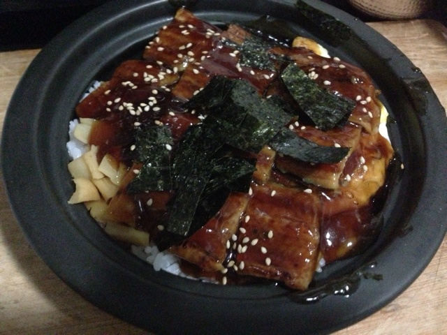 鳗鱼饭