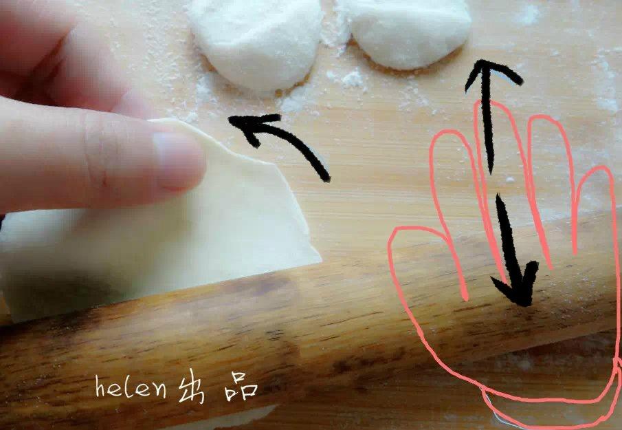 擀饺子皮的做法 步骤2