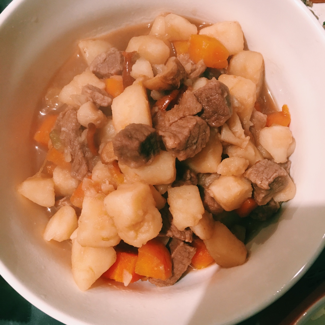 土豆烧牛肉