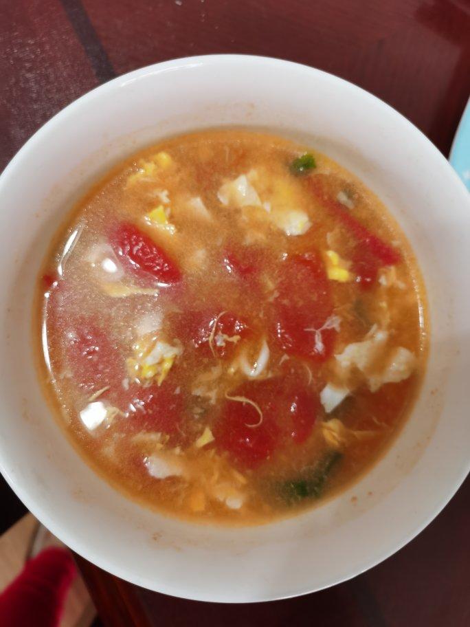 好喝到爆的西红柿鸡蛋汤