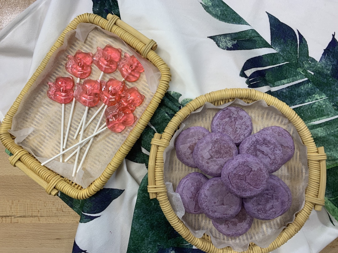 青丘传统：紫薯饼