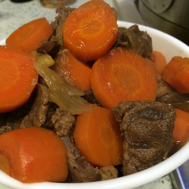 五香胡萝卜牛肉