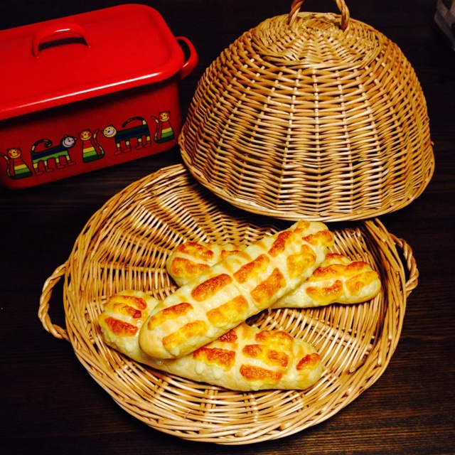 香葱芝士面包条