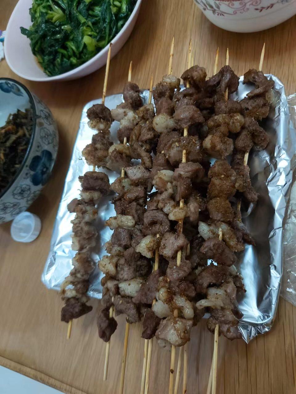 烤羊肉串
（烤箱版）