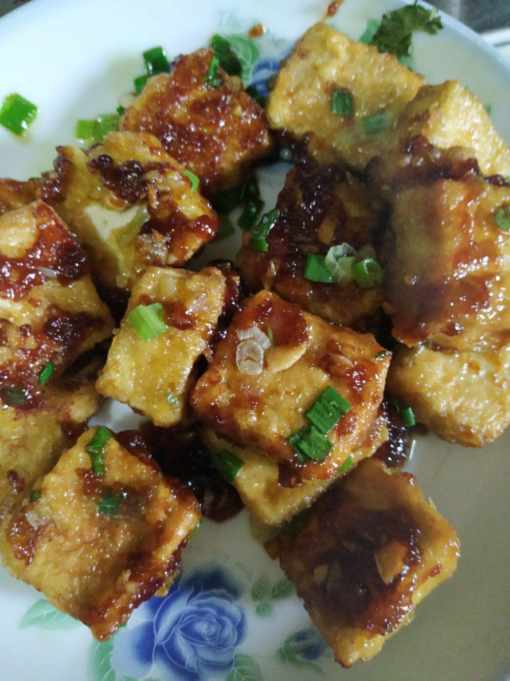 无敌好吃的香煎豆腐
