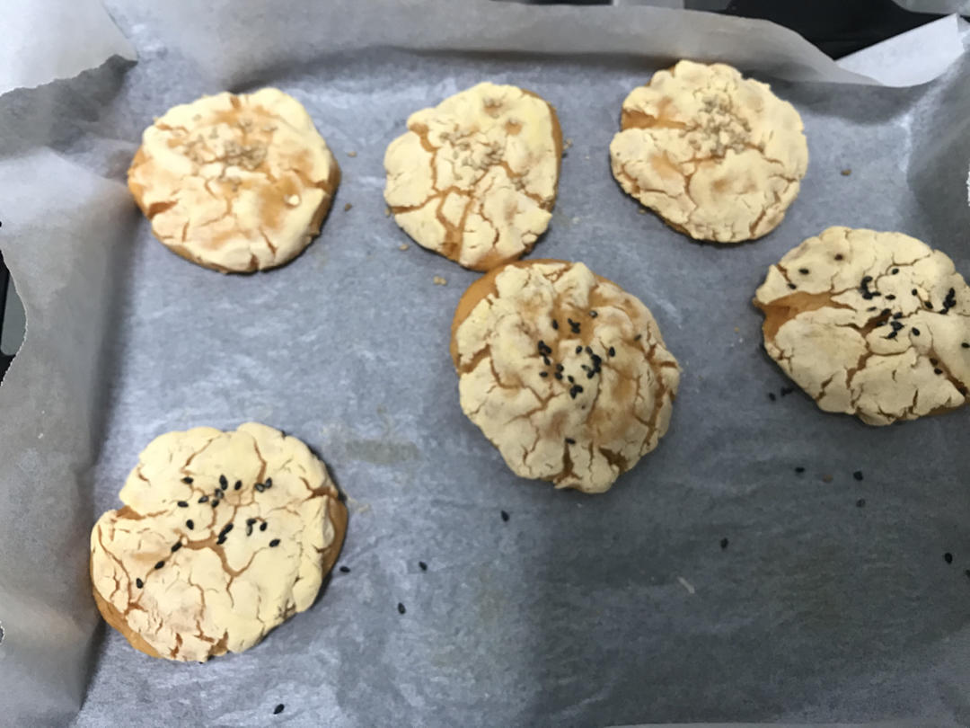 红薯糯米饼（烤箱/无油/无糖）