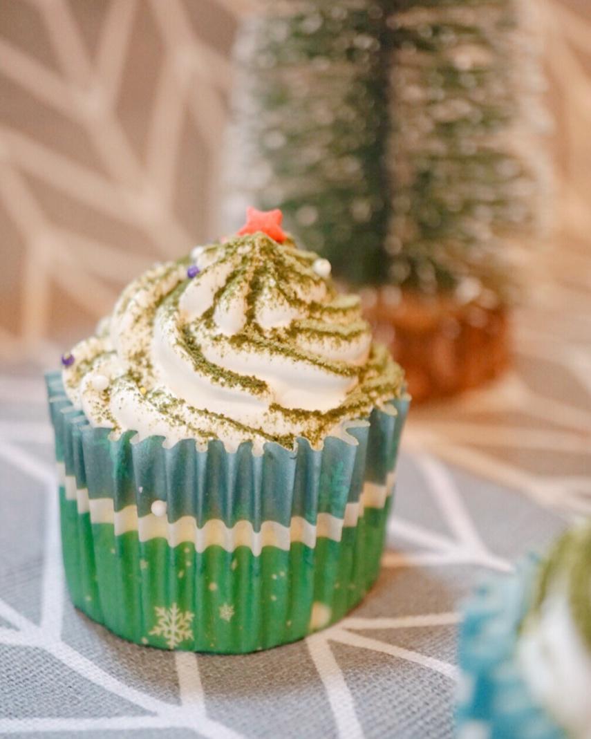 【圣诞特辑】No.2圣诞树纸杯蛋糕
