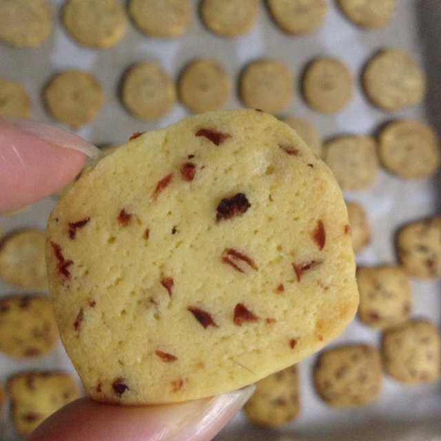 低糖少油版蔓越莓饼干