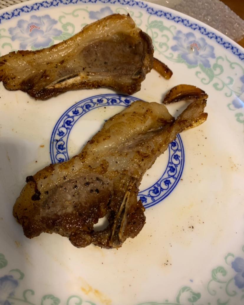蒜香煎羊排