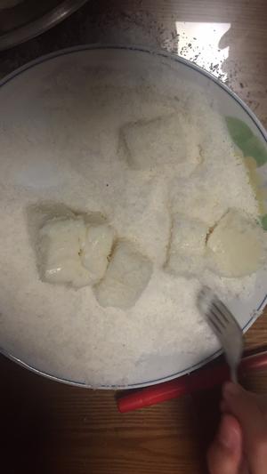 自制椰蓉鲜奶冻的做法 步骤4