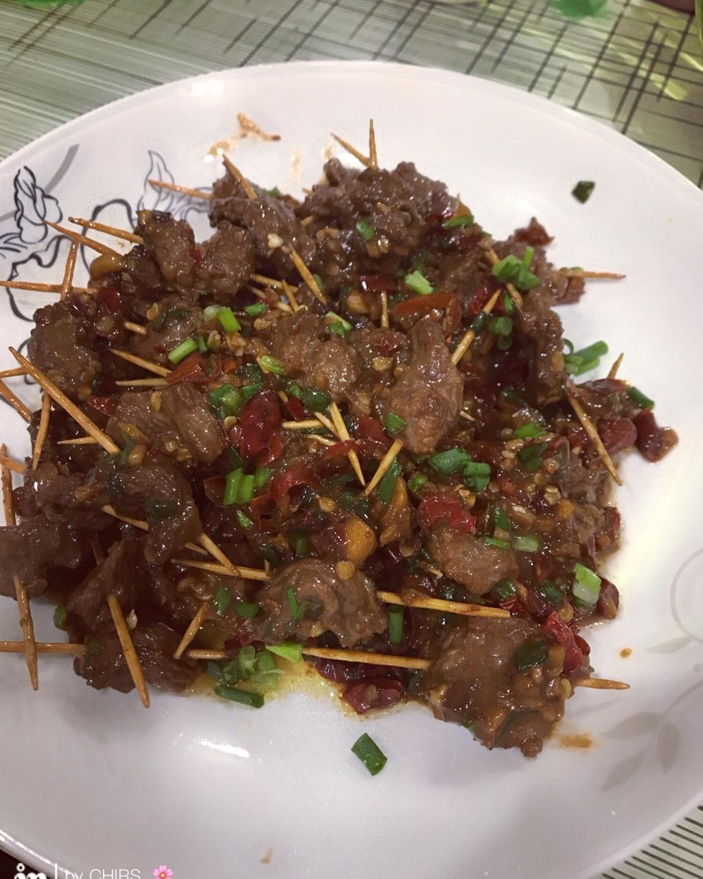 牙签牛肉 道地湖南味