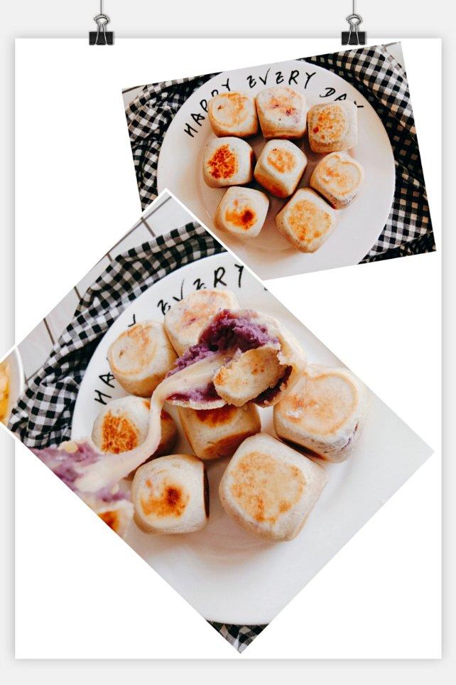 【爆浆紫薯仙豆糕】