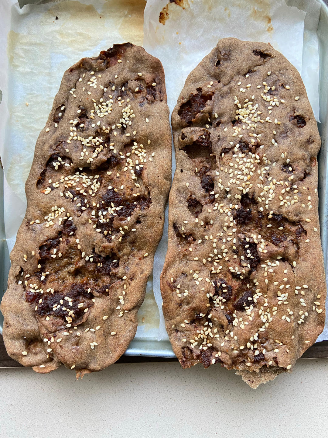 烤箱版鲜肉锅盔