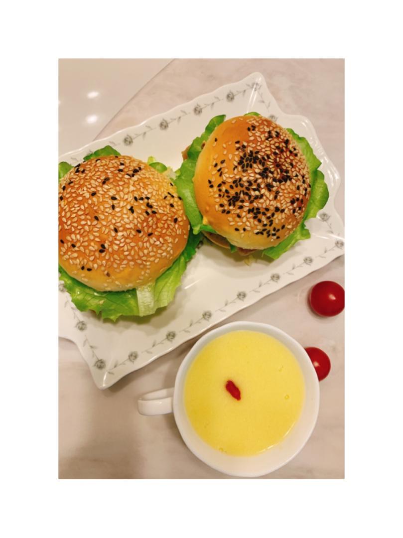 汉堡（基础汉堡胚做法）