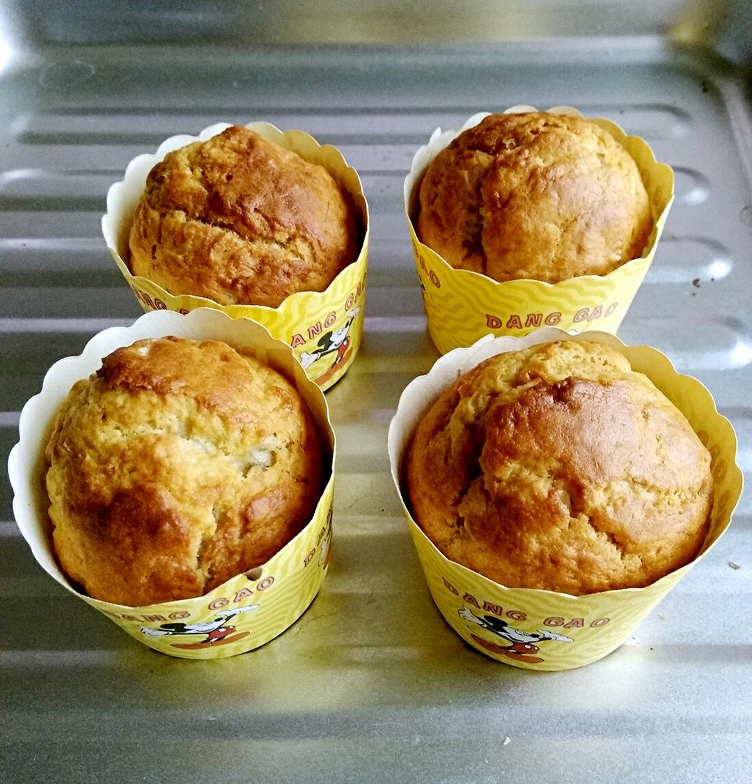 柠檬茶-做的零失败香蕉玛芬