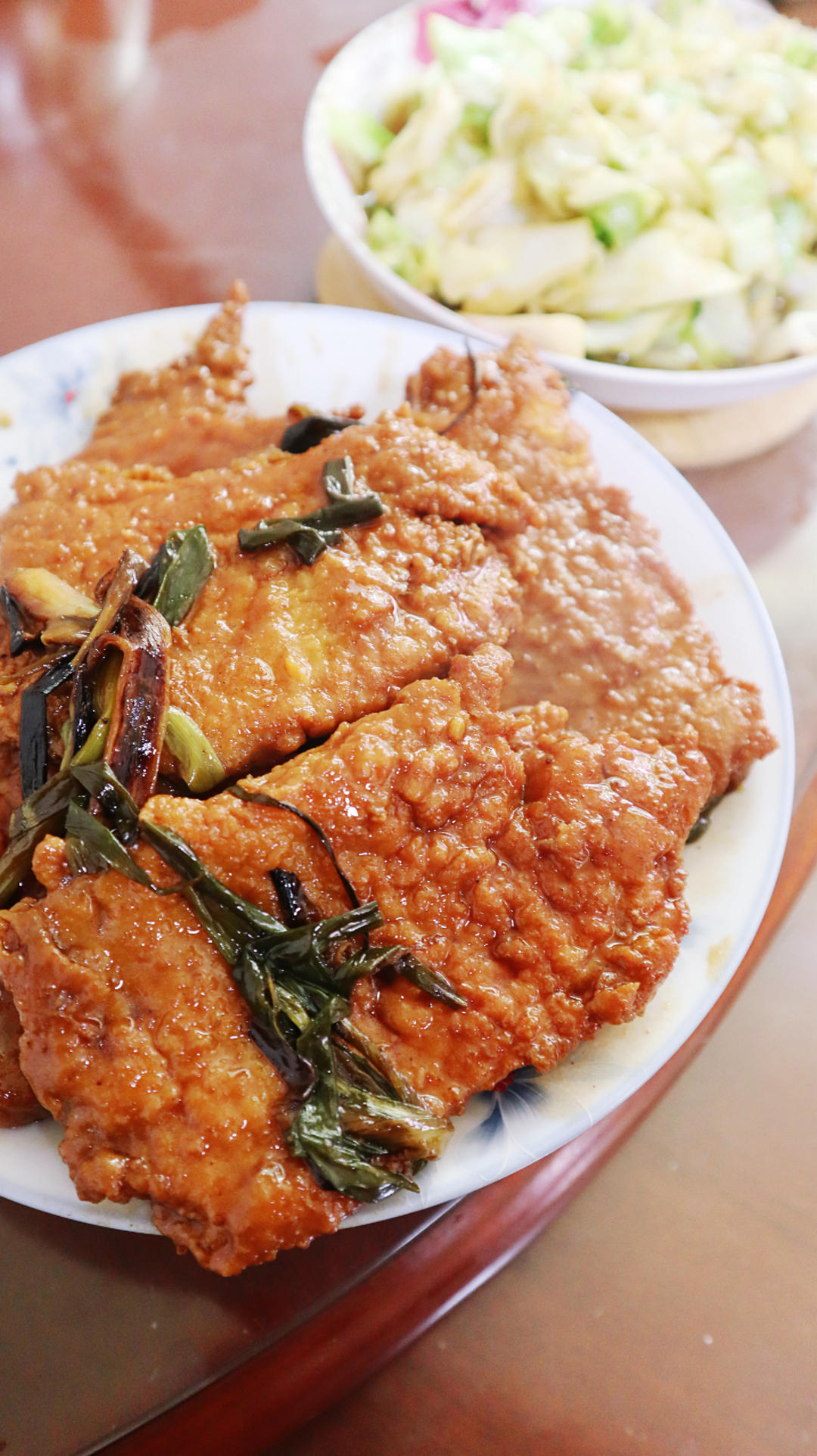 超下饭葱烧大排！