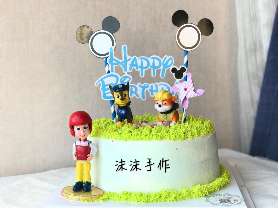 汪汪队错层蛋糕