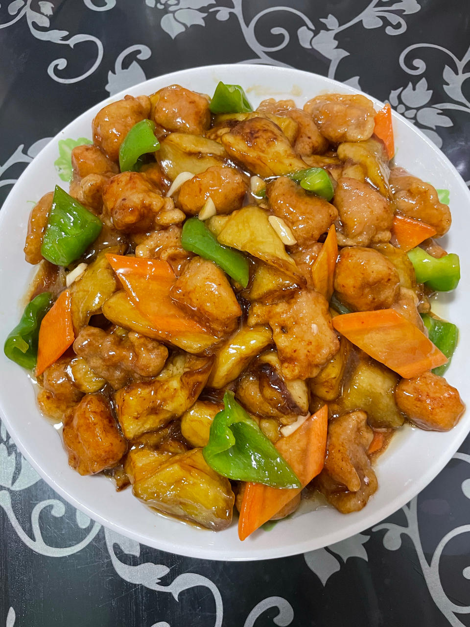 溜肉段烧茄子（东北硬菜呀哈哈）