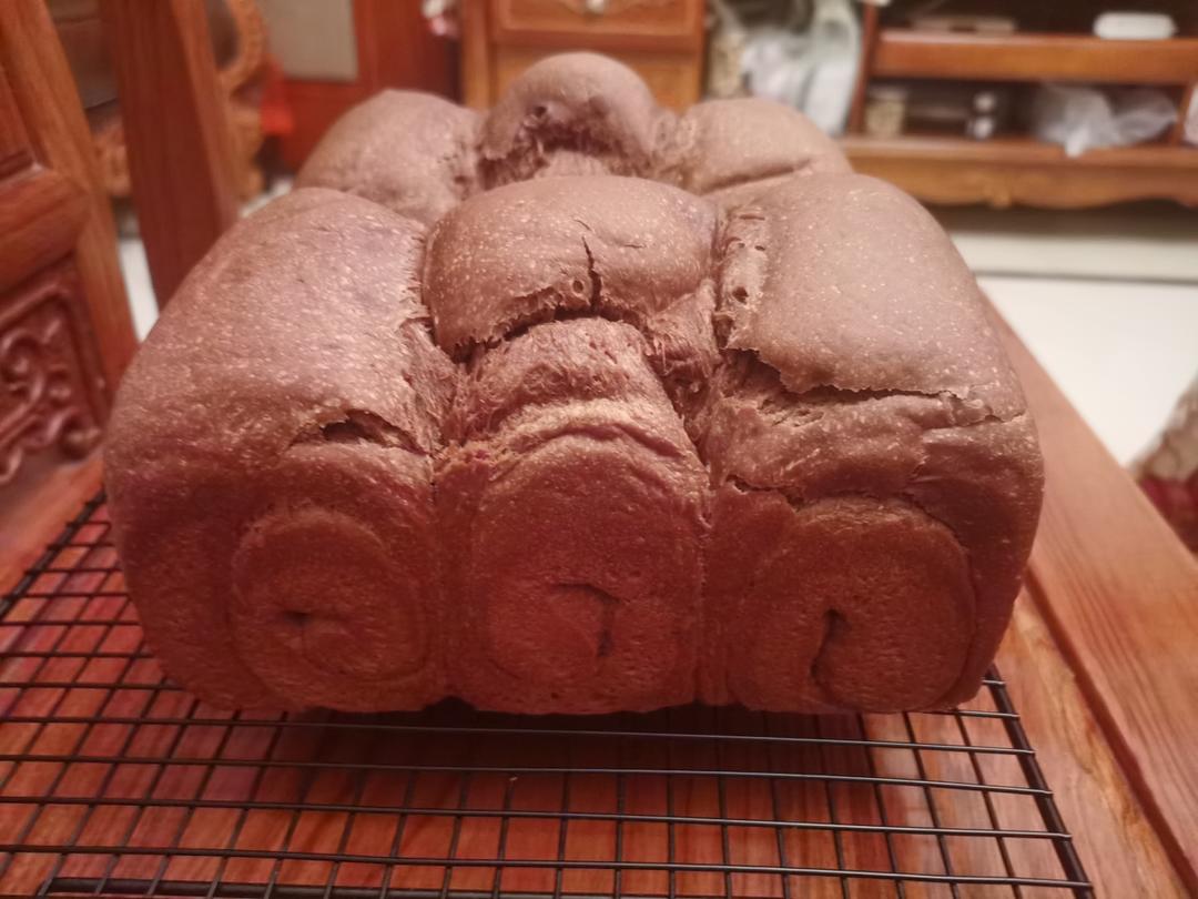 奶油巧克力吐司