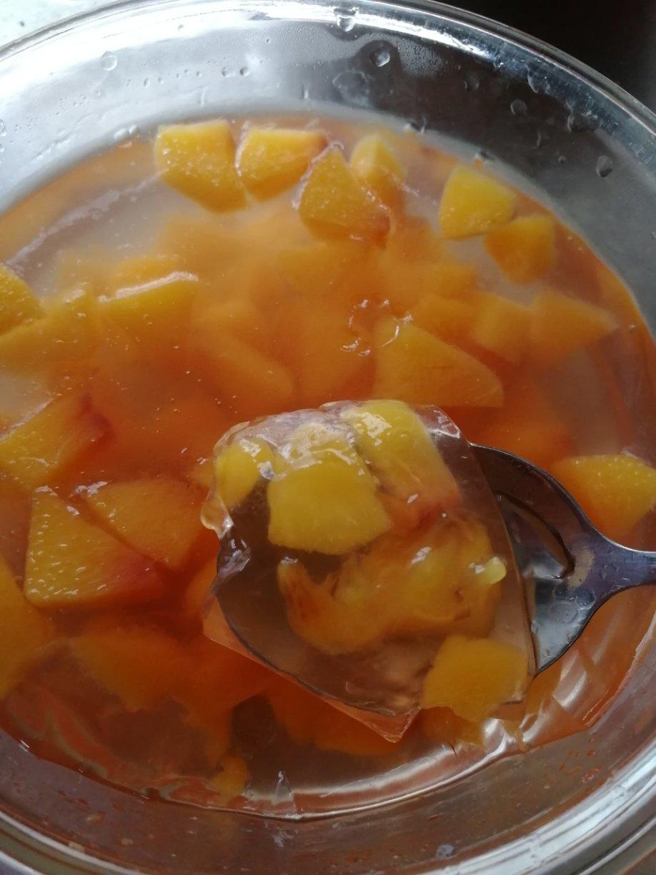 【菠萝果冻】用白凉粉轻松制