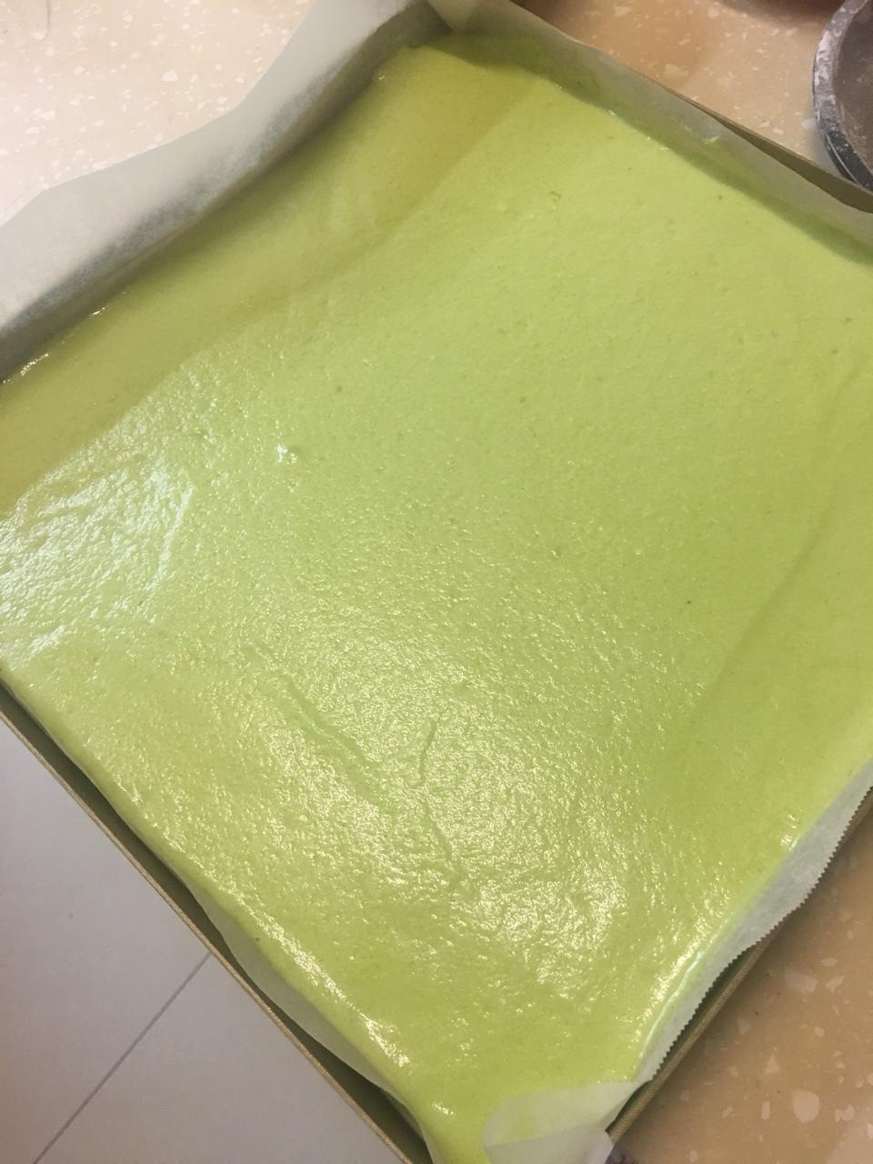 斑斓蛋糕卷（新鲜斑斓汁）