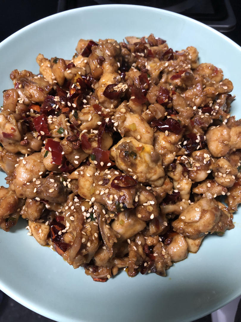 完全停不下来的辣子兔（干煸兔）