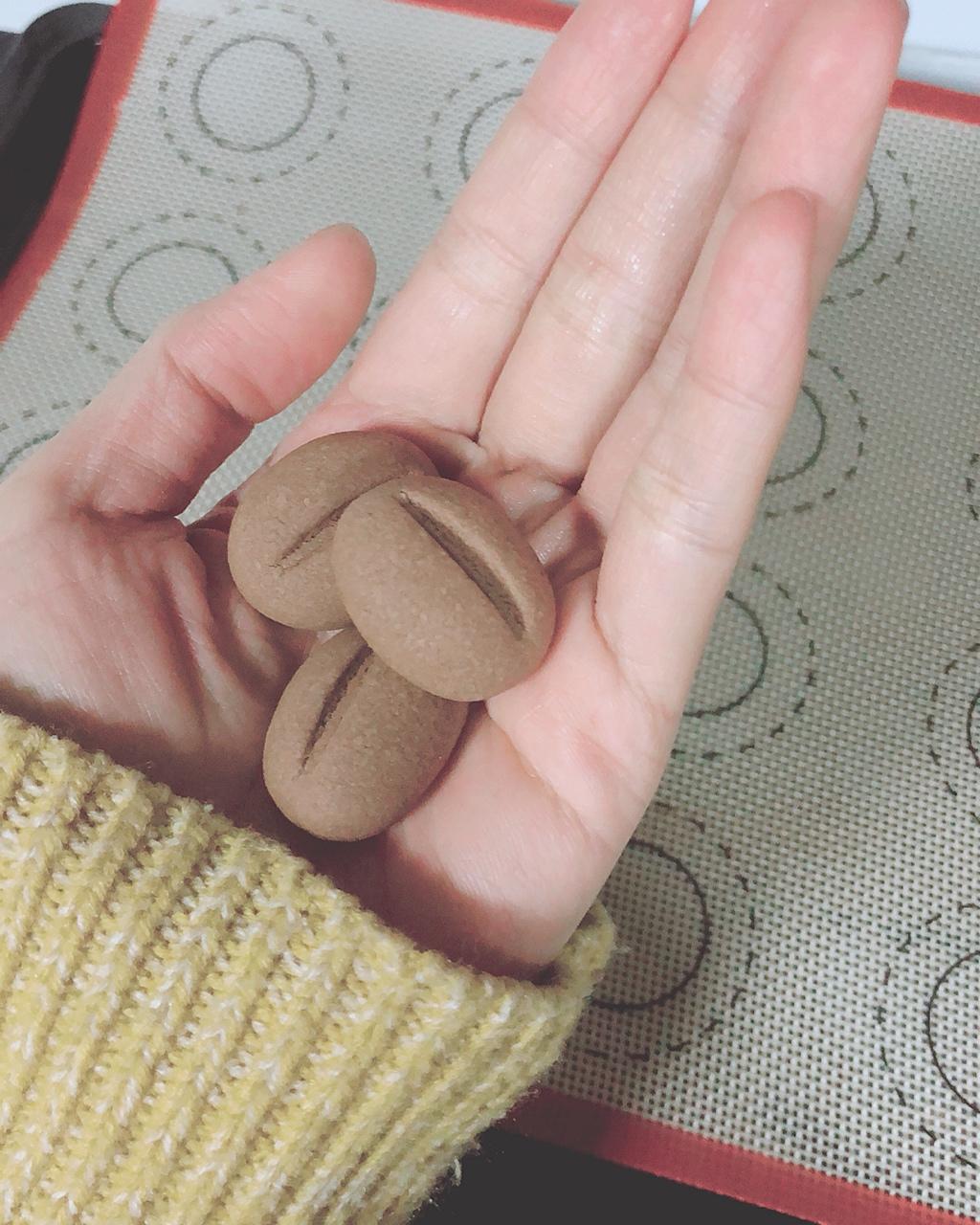 咖啡豆豆饼干