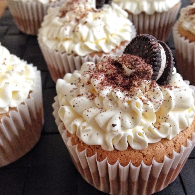 奶油戚风杯子蛋糕