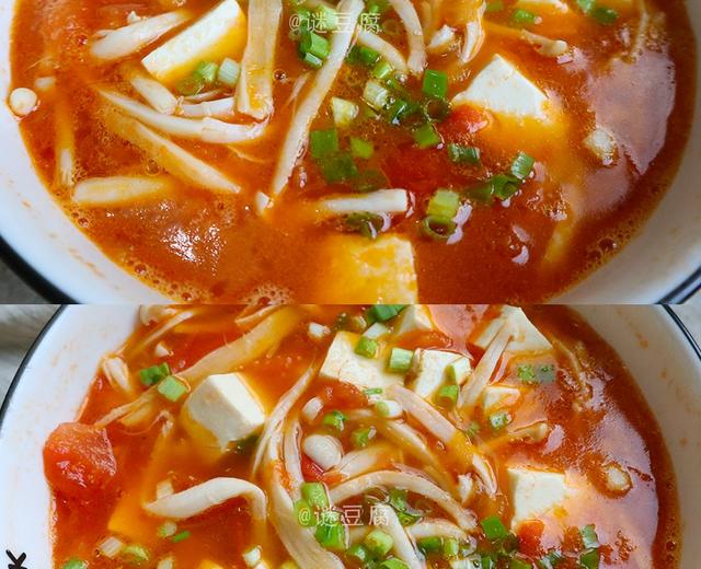 西红柿海鲜豆腐汤的做法