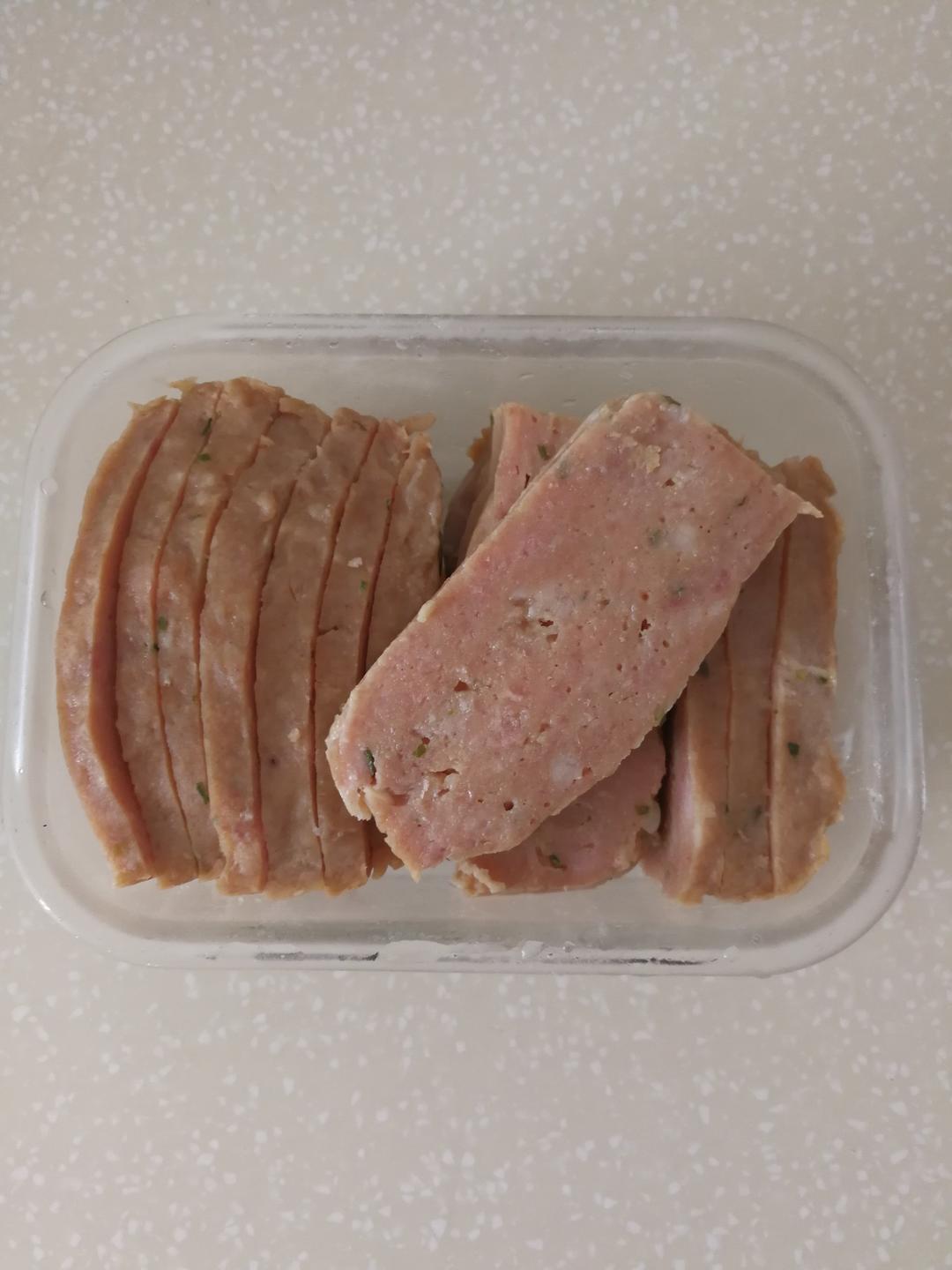 满纸荒唐言75做的自制午餐肉