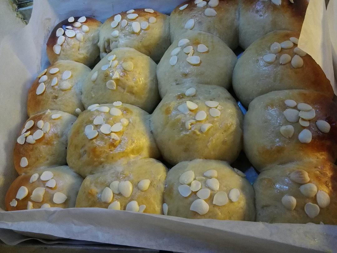 养乐多奶油小面包