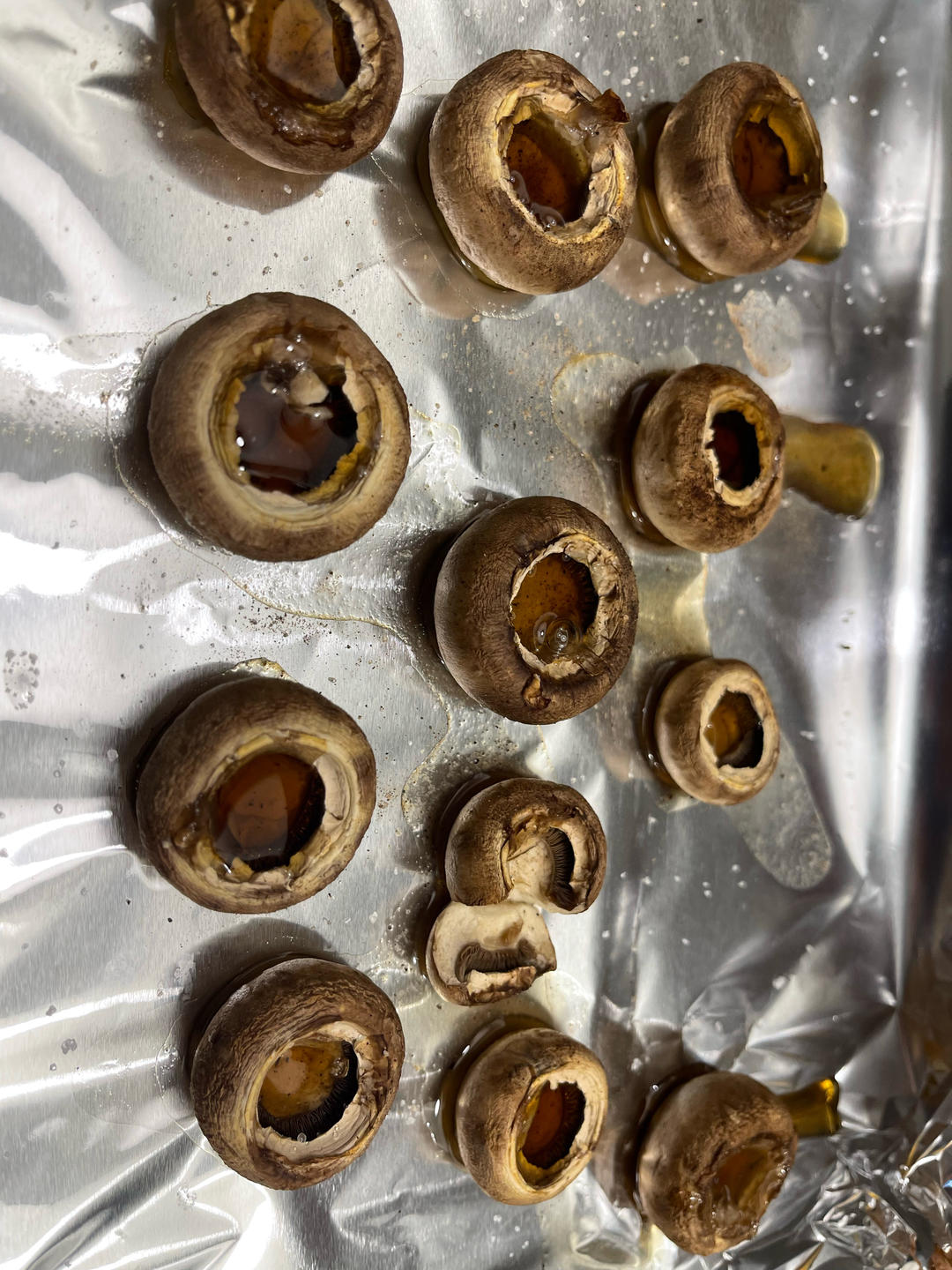 好吃，烤它！烤口蘑