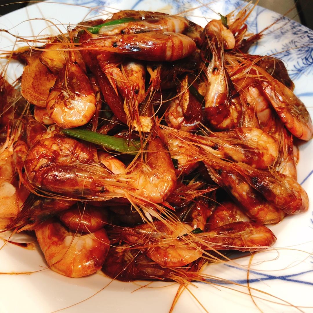 леττιе做的油爆白米虾